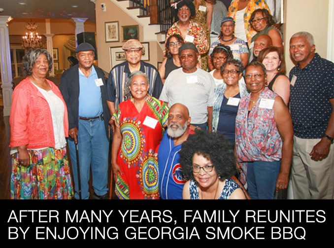 After Many Years, Family Reunites by Enjoying Georgia Smoke BBQ After Many Years, Family Reunites by Enjoying Georgia Smoke BBQ