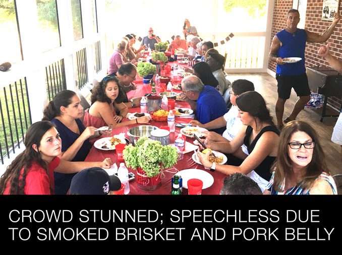 Georgia Smoke BBQ Caters an After-Wedding and Brisket Party Georgia Smoke BBQ Caters an After-Wedding and Brisket Party