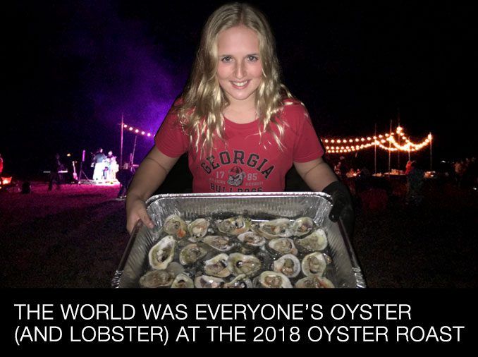 The world was everyone's oyster (and lobster) at the 2018 Oyster Roast.