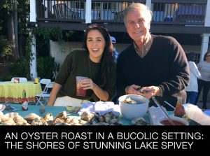 An Oyster Roast Held in a Bucolic Setting at Lake Spivey